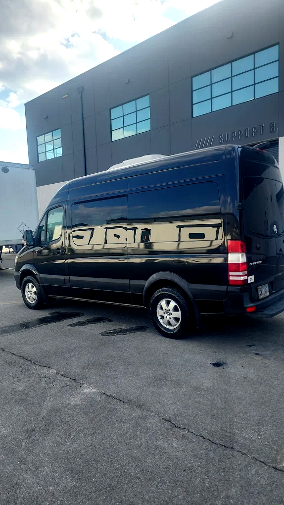 Black Sprinter van detail - Stone Mountain, GA