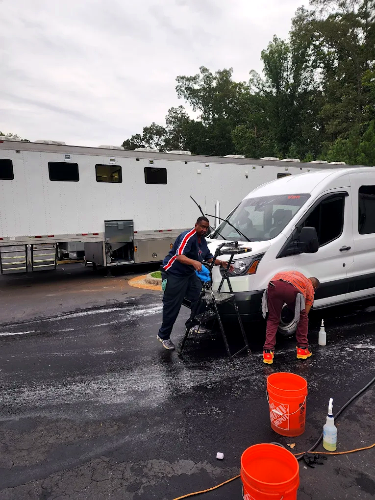 Team washing transit van - Stone Mountain, GA